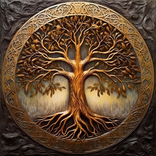 Load image into Gallery viewer, Diamond Painting - Full Round - Tree of life (40*40CM)