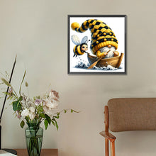 Load image into Gallery viewer, Diamond Painting - Full Round - Bee gnome (30*30CM)