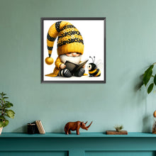 Load image into Gallery viewer, Diamond Painting - Full Round - Bee gnome (30*30CM)