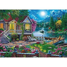 Load image into Gallery viewer, Diamond Painting - Full Round - Outdoor house (70*50CM)