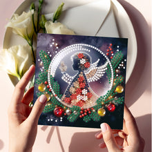 Load image into Gallery viewer, 6Pcs Christmas DIY Diamond Painting Card Diamond Daily Wish Card for Adults Kids