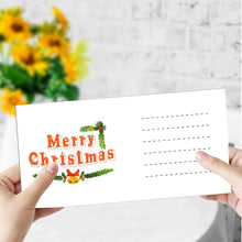 Load image into Gallery viewer, 6Pcs Christmas DIY Diamond Painting Card Diamond Daily Wish Card for Adults Kids