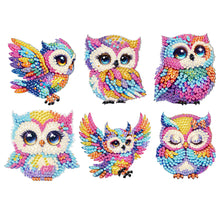 Load image into Gallery viewer, 6Pcs Diamond Painting Fridge Magnet Ghost Fridge Stickers for Fridge Whiteboards