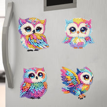 Load image into Gallery viewer, 6Pcs Diamond Painting Fridge Magnet Ghost Fridge Stickers for Fridge Whiteboards