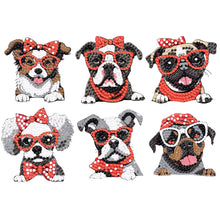 Load image into Gallery viewer, 6Pcs Diamond Painting Fridge Magnet Ghost Fridge Stickers for Fridge Whiteboards