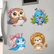 Load image into Gallery viewer, 6Pcs Diamond Painting Fridge Magnet Ghost Fridge Stickers for Fridge Whiteboards