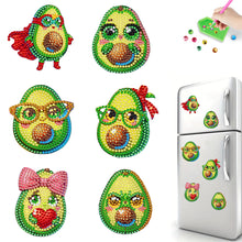Load image into Gallery viewer, 6Pcs Diamond Painting Fridge Magnet Ghost Fridge Stickers for Fridge Whiteboards