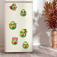Load image into Gallery viewer, 6Pcs Diamond Painting Fridge Magnet Ghost Fridge Stickers for Fridge Whiteboards