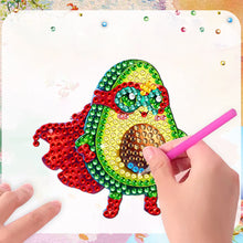 Load image into Gallery viewer, 6Pcs Diamond Painting Fridge Magnet Ghost Fridge Stickers for Fridge Whiteboards