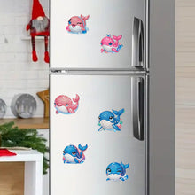 Load image into Gallery viewer, 6Pcs Diamond Painting Fridge Magnet Ghost Fridge Stickers for Fridge Whiteboards