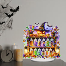 Load image into Gallery viewer, Acrylic Halloween Goblin Table Top Diamond Painting Ornament Kits for Art Crafts