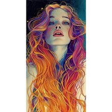Load image into Gallery viewer, AB Diamond Painting - Full Round - Redhead (40*75CM)