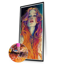 Load image into Gallery viewer, AB Diamond Painting - Full Round - Redhead (40*75CM)