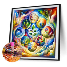 Load image into Gallery viewer, AB Diamond Painting - Full Round - Life leaves (40*40CM)
