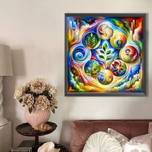 Load image into Gallery viewer, AB Diamond Painting - Full Round - Life leaves (40*40CM)