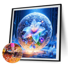 Load image into Gallery viewer, AB Diamond Painting - Full Round - Crystal ball lilies (40*40CM)