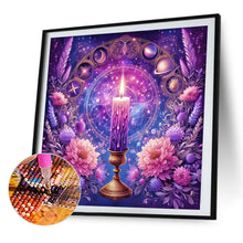Load image into Gallery viewer, AB Diamond Painting - Full Round - Flower candles (40*40CM)