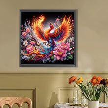 Load image into Gallery viewer, AB Diamond Painting - Full Round - Phoenix and flowers (40*40CM)