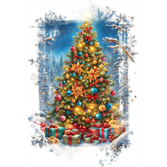 AB Diamond Painting - Full Round - Christmas tree (40*60CM)