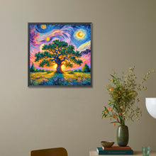 Load image into Gallery viewer, AB Diamond Painting - Full Round - Dream tree shadow (40*40CM)