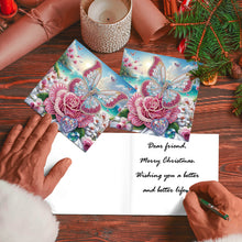 Load image into Gallery viewer, 8Pcs Butterfly Diamond Painting Greeting Card Diamond Drawing Card for Friends