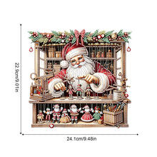 Load image into Gallery viewer, Acrylic Special Shape Christmas Santa Claus DIY Diamond Art Pendant Kit