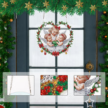 Load image into Gallery viewer, Acrylic Special Shape Christmas Angel DIY Diamond Painting Art Pendant Kit