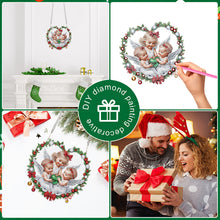 Load image into Gallery viewer, Acrylic Special Shape Christmas Angel DIY Diamond Painting Art Pendant Kit