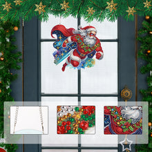 Load image into Gallery viewer, Acrylic Special Shape Christmas Santa Claus DIY Diamond Art Pendant Kit