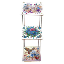 Load image into Gallery viewer, Acrylic Colorful Pattern 5D DIY Diamond Painting Serving Tray for Coffee Table