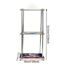 Load image into Gallery viewer, Acrylic Colorful Pattern 5D DIY Diamond Painting Serving Tray for Coffee Table