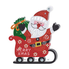 Load image into Gallery viewer, Christmas Diamond Painting Night Light 5D DIY Diamond Painting Lamp(Santa Claus)