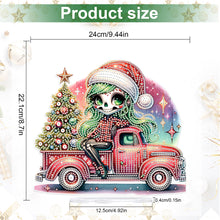 Load image into Gallery viewer, Special Shape Christmas Skeleton Beauty Diamond Painting Desktop Ornaments