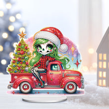 Load image into Gallery viewer, Special Shape Christmas Skeleton Beauty Diamond Painting Desktop Ornaments