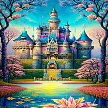 Load image into Gallery viewer, AB Diamond Painting - Full Round - Fairy tale castle (40*80CM)
