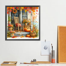 Load image into Gallery viewer, Diamond Painting - Full Round - Autumn entrance Chairs (40*40CM)