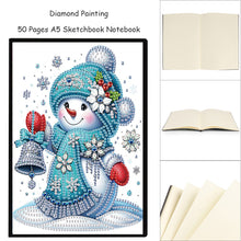 Load image into Gallery viewer, 50 Pages A5 Special Shaped Cartoon Mosaic Diamond Sketching Book for Adults Kids