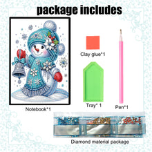 Load image into Gallery viewer, 50 Pages A5 Special Shaped Cartoon Mosaic Diamond Sketching Book for Adults Kids