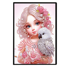 Load image into Gallery viewer, 50 Pages A5 Special Shaped Cartoon Mosaic Diamond Sketching Book for Adults Kids