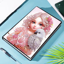 Load image into Gallery viewer, 50 Pages A5 Special Shaped Cartoon Mosaic Diamond Sketching Book for Adults Kids