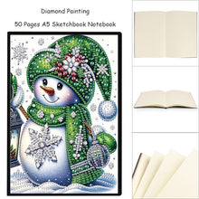 Load image into Gallery viewer, 50 Pages A5 Special Shaped Cartoon Mosaic Diamond Sketching Book for Adults Kids