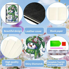 Load image into Gallery viewer, 50 Pages A5 Special Shaped Cartoon Mosaic Diamond Sketching Book for Adults Kids