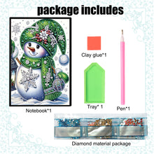 Load image into Gallery viewer, 50 Pages A5 Special Shaped Cartoon Mosaic Diamond Sketching Book for Adults Kids