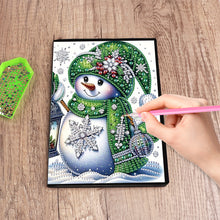Load image into Gallery viewer, 50 Pages A5 Special Shaped Cartoon Mosaic Diamond Sketching Book for Adults Kids