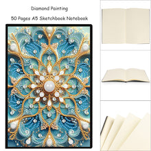 Load image into Gallery viewer, 50 Pages A5 Special Shaped Cartoon Mosaic Diamond Sketching Book for Adults Kids