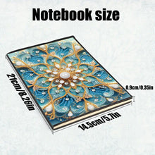 Load image into Gallery viewer, 50 Pages A5 Special Shaped Cartoon Mosaic Diamond Sketching Book for Adults Kids