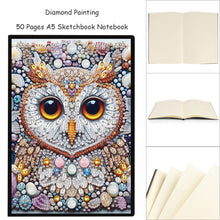 Load image into Gallery viewer, 50 Pages A5 Special Shaped Cartoon Mosaic Diamond Sketching Book for Adults Kids