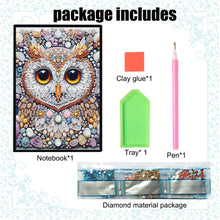Load image into Gallery viewer, 50 Pages A5 Special Shaped Cartoon Mosaic Diamond Sketching Book for Adults Kids