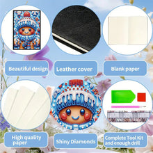 Load image into Gallery viewer, 50 Pages A5 Special Shaped Cartoon Mosaic Diamond Sketching Book for Adults Kids