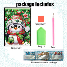 Load image into Gallery viewer, 50 Pages A5 Special Shaped Cartoon Mosaic Diamond Sketching Book for Adults Kids